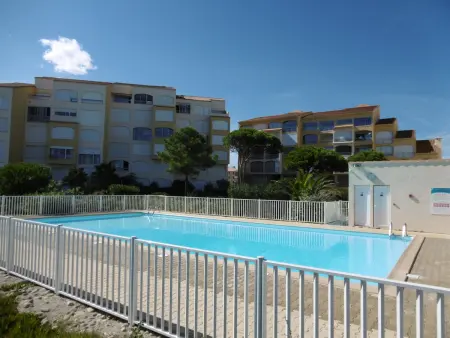 Location appartement à Port Leucate, T2 Rez-de-Chaussée, Plage dArgos, Piscine, Accès Direct Plage, Parking, 4 Pers, Port Leucate