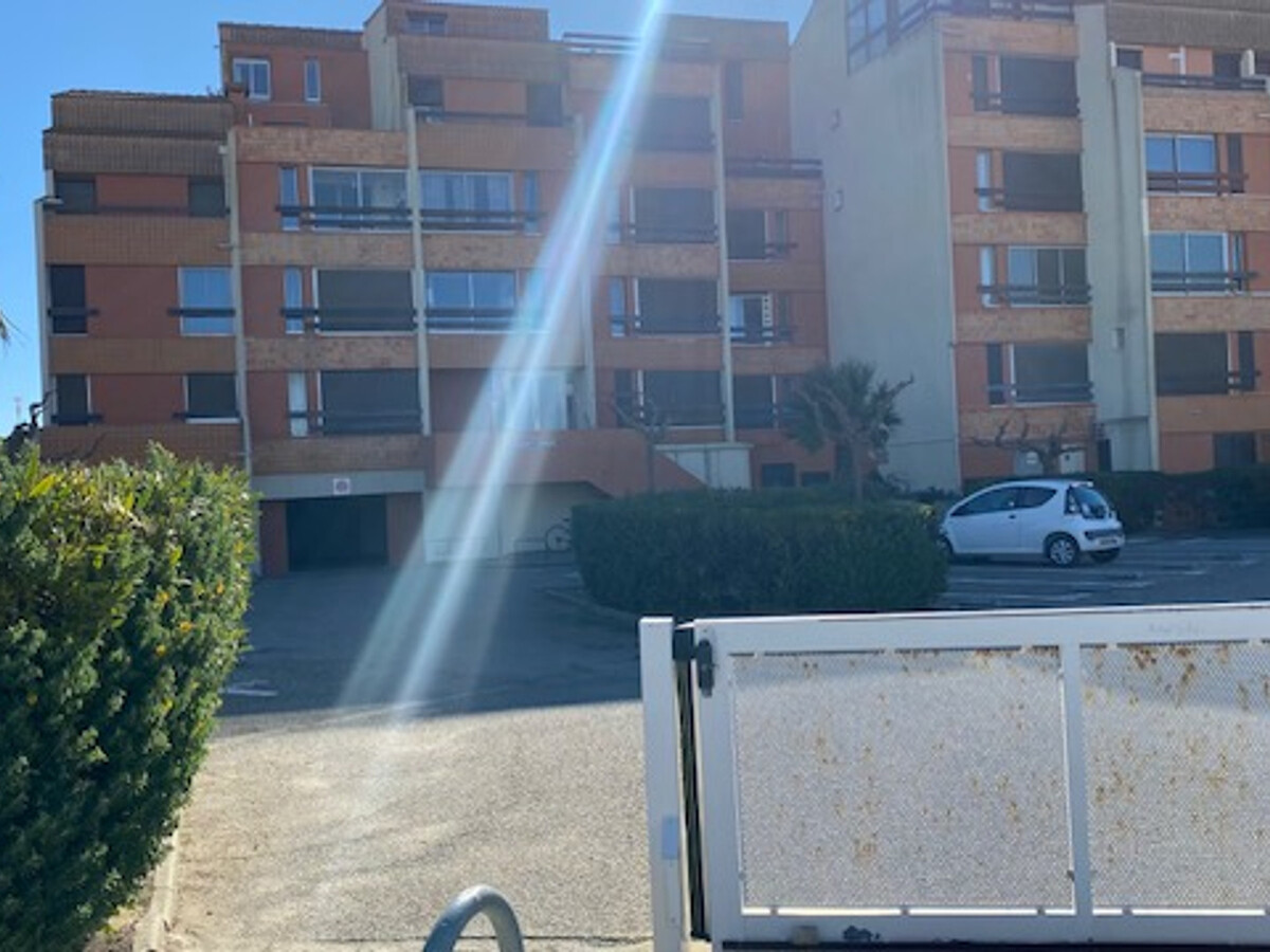 Studio cabine 4 pers. face mer avec parking à Port Leucate - Photo 14