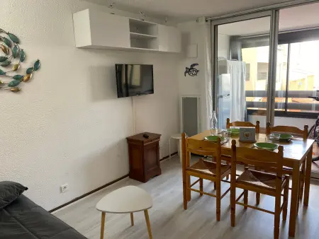 Studio Cabine Loggia avec parking à Port Leucate - Photo 2