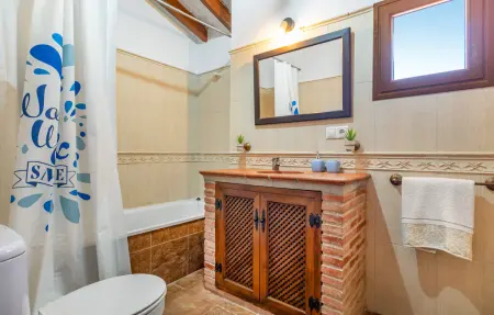 Maison andalouse avec piscine et vue mer à Torrox : photo 9