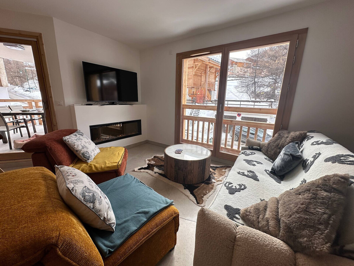 Appartement 95m² 8 pers. à Vars – Garage, spa et accès pistes - Photo 4