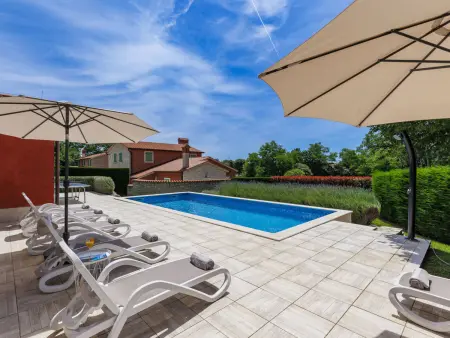 Villa Wruss à Labin : maison 5 pièces piscine privée : photo 22
