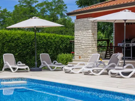 Villa Wruss à Labin : maison 5 pièces piscine privée : photo 27