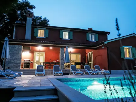 Villa Wruss à Labin : maison 5 pièces piscine privée : photo 29