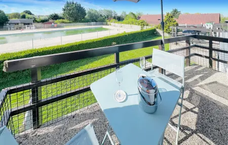 Appartement 4 pers. avec piscine chauffée à Bredene, près de la plage : photo 2