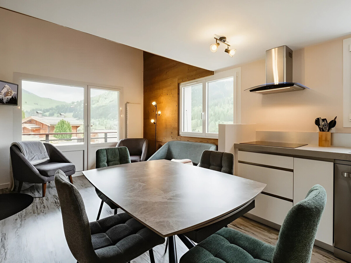 Appartement 3* 6 personnes, balcon vue montagne à La Clusaz - Photo 4