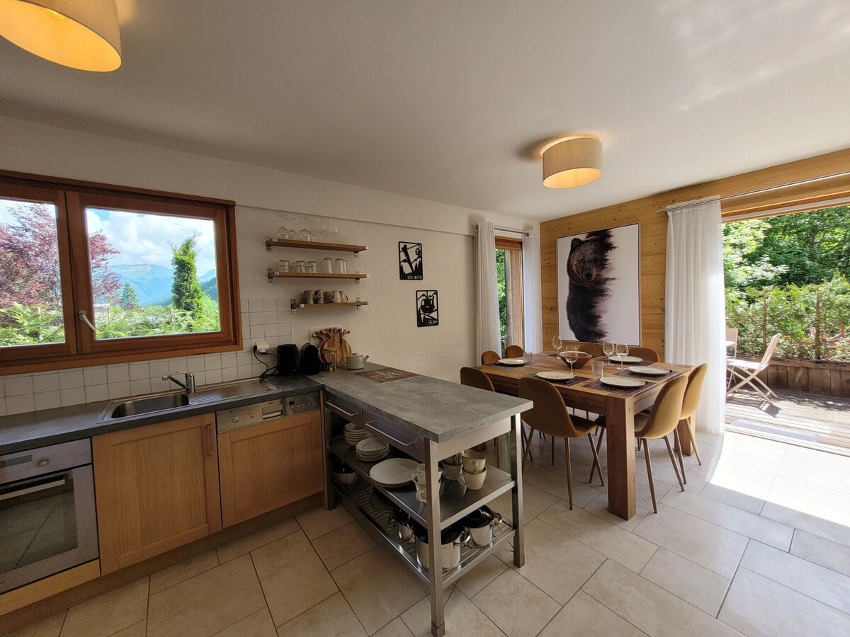 Appartement 91 m² aux Gets, 6 pers., terrasse et garage - Photo 12