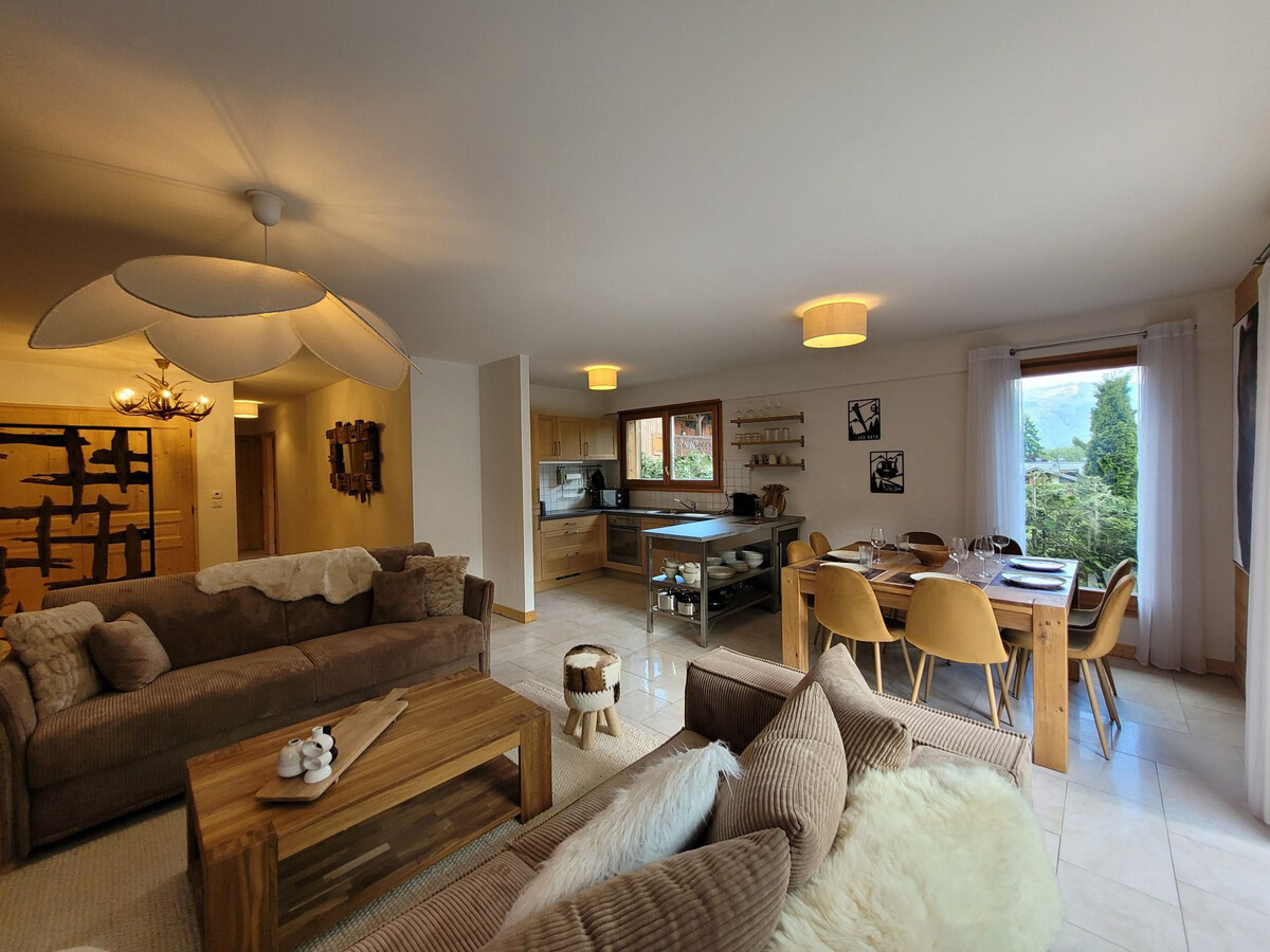 Appartement 91 m² aux Gets, 6 pers., terrasse et garage - Photo 13