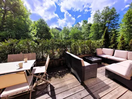 Location appartement à Les Gets, Appartement lumineux et spacieux aux Gets, terrasse, proche centre, parking