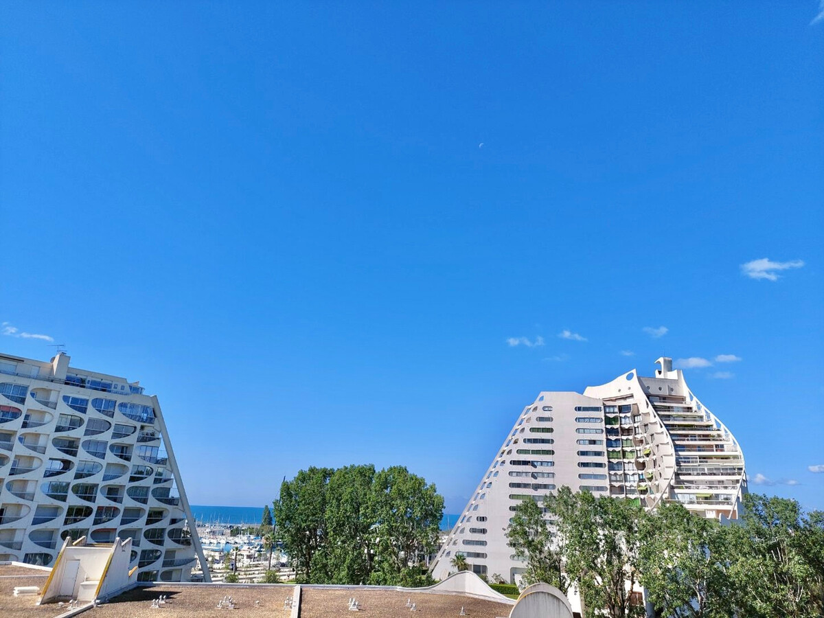 Studio 2 pers. à La Grande-Motte, terrasse vue port - Photo 10