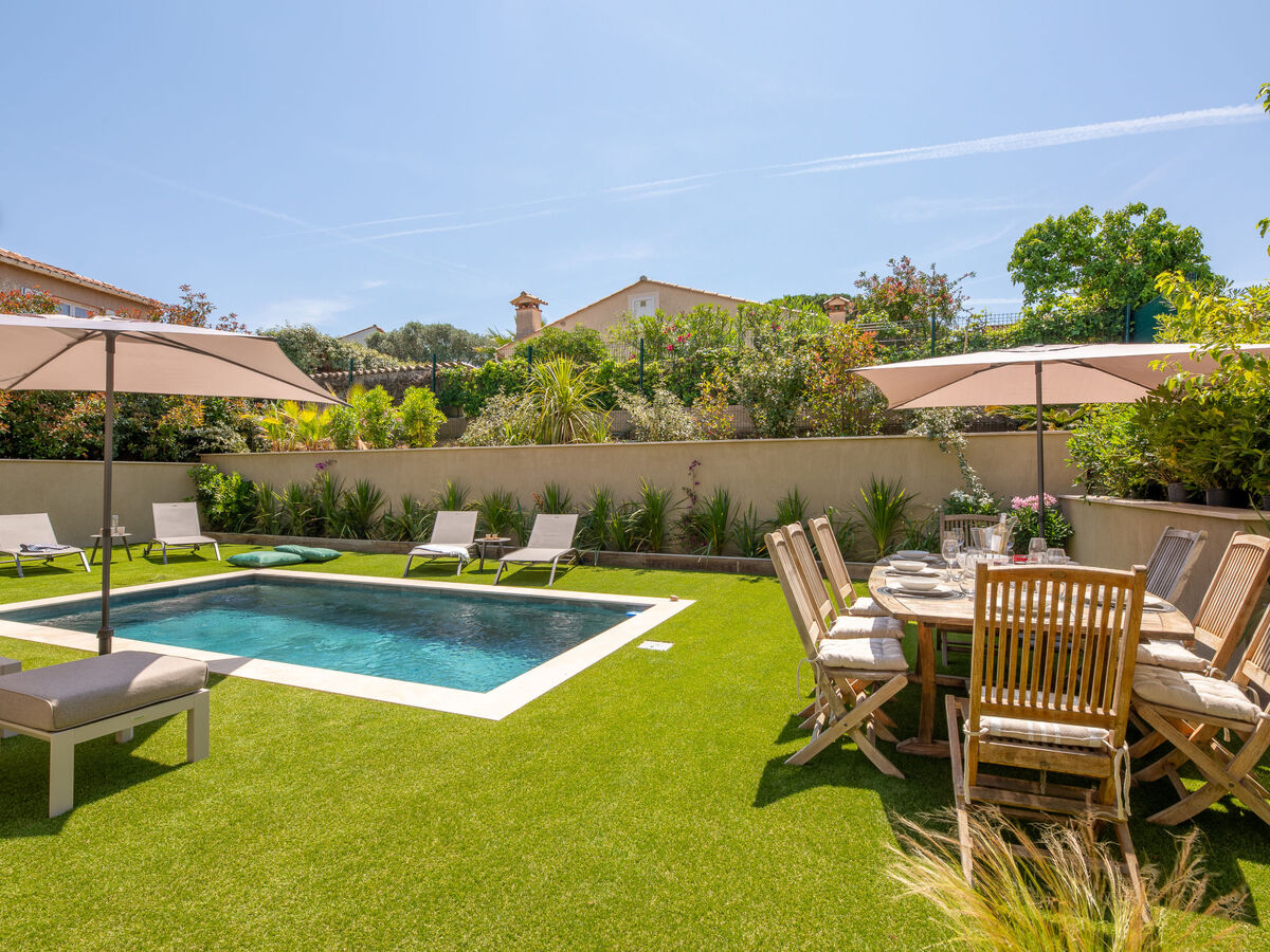 Maison Akemi rénovée 2024, piscine chauffée à Sainte-Maxime - Photo 22