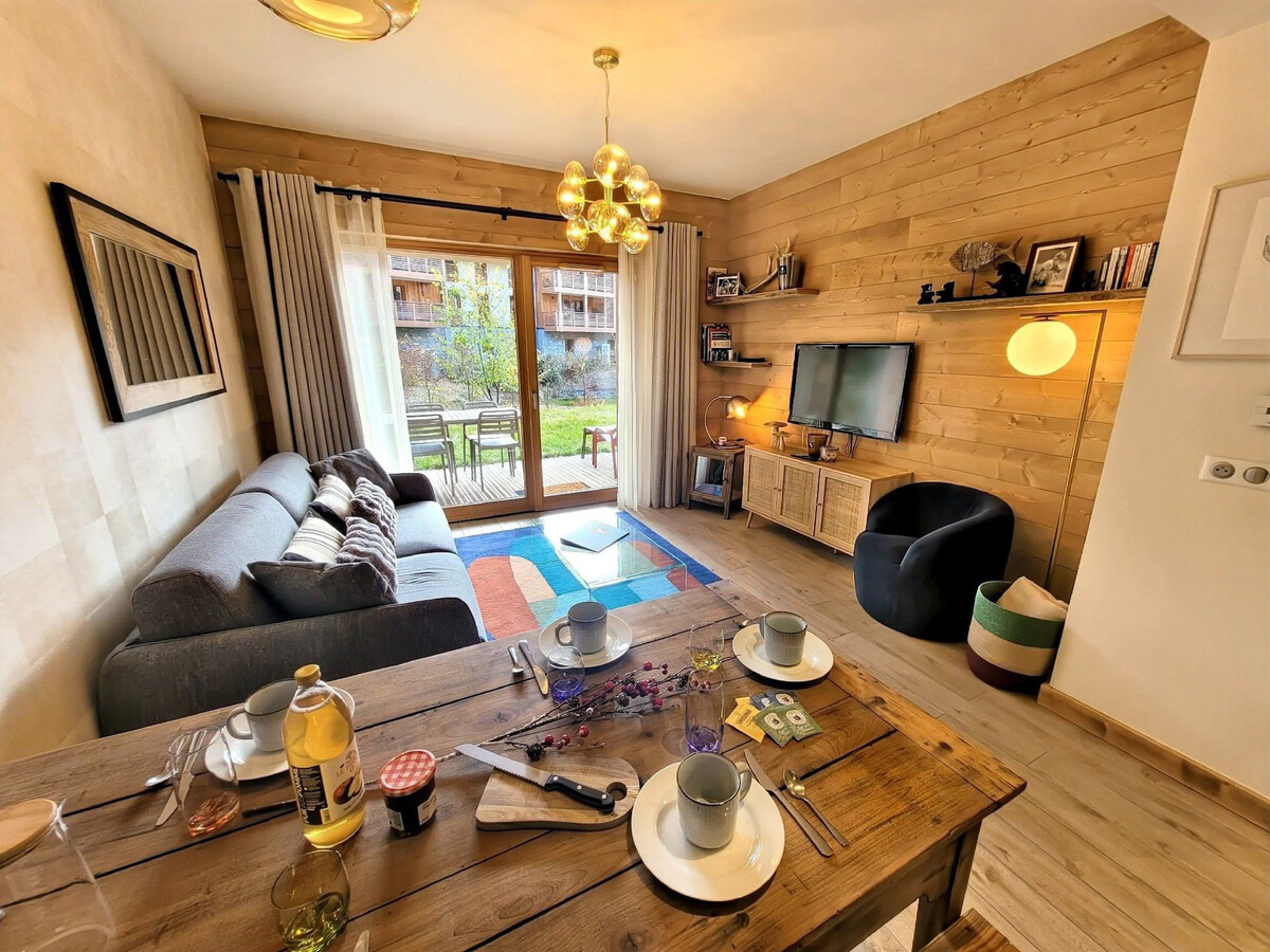 Appartement 54 m² avec jardin privatif aux Gets - Photo 1