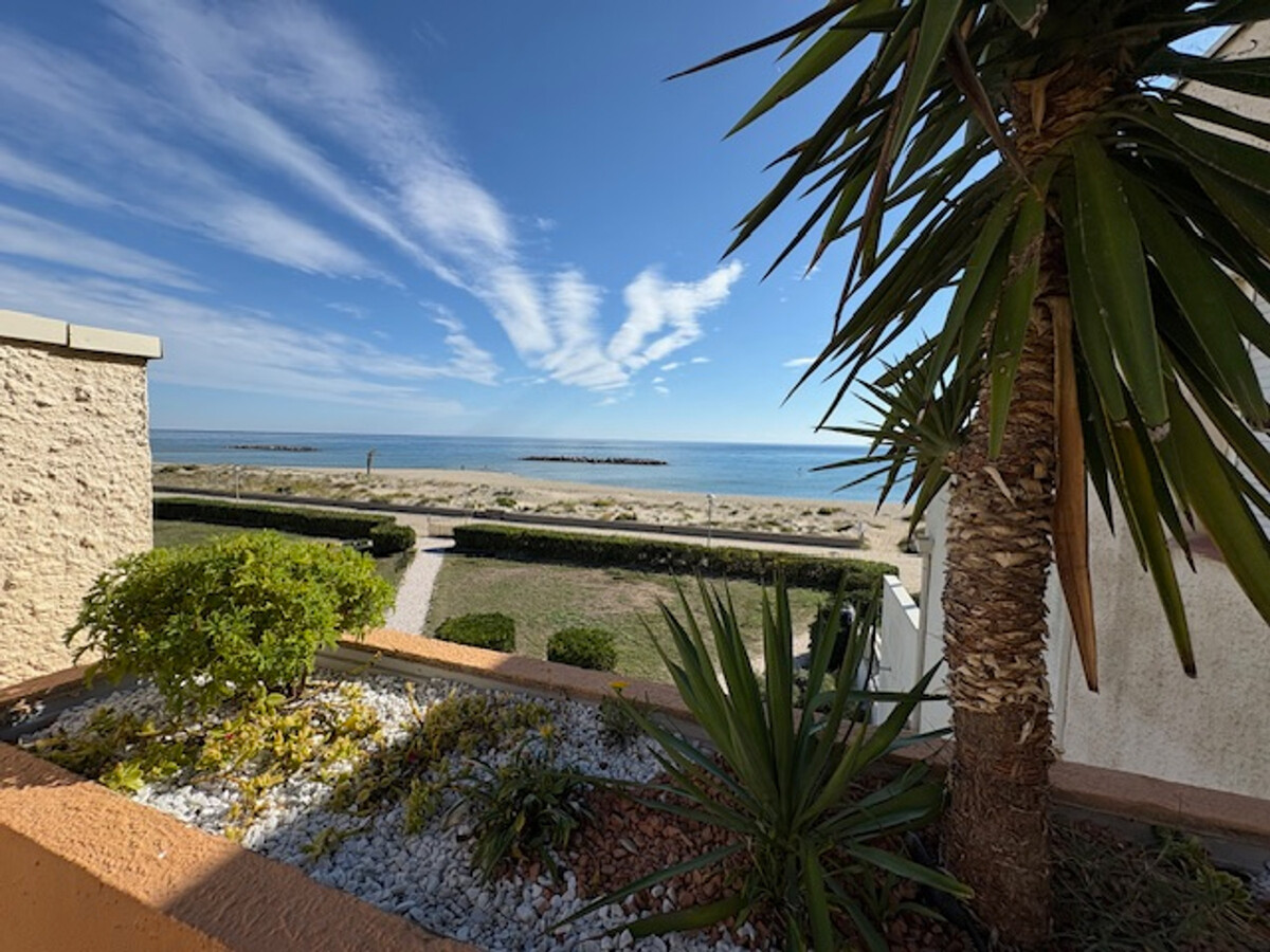 Studio face mer avec terrasse 9 m² au Barcarès - Photo 1