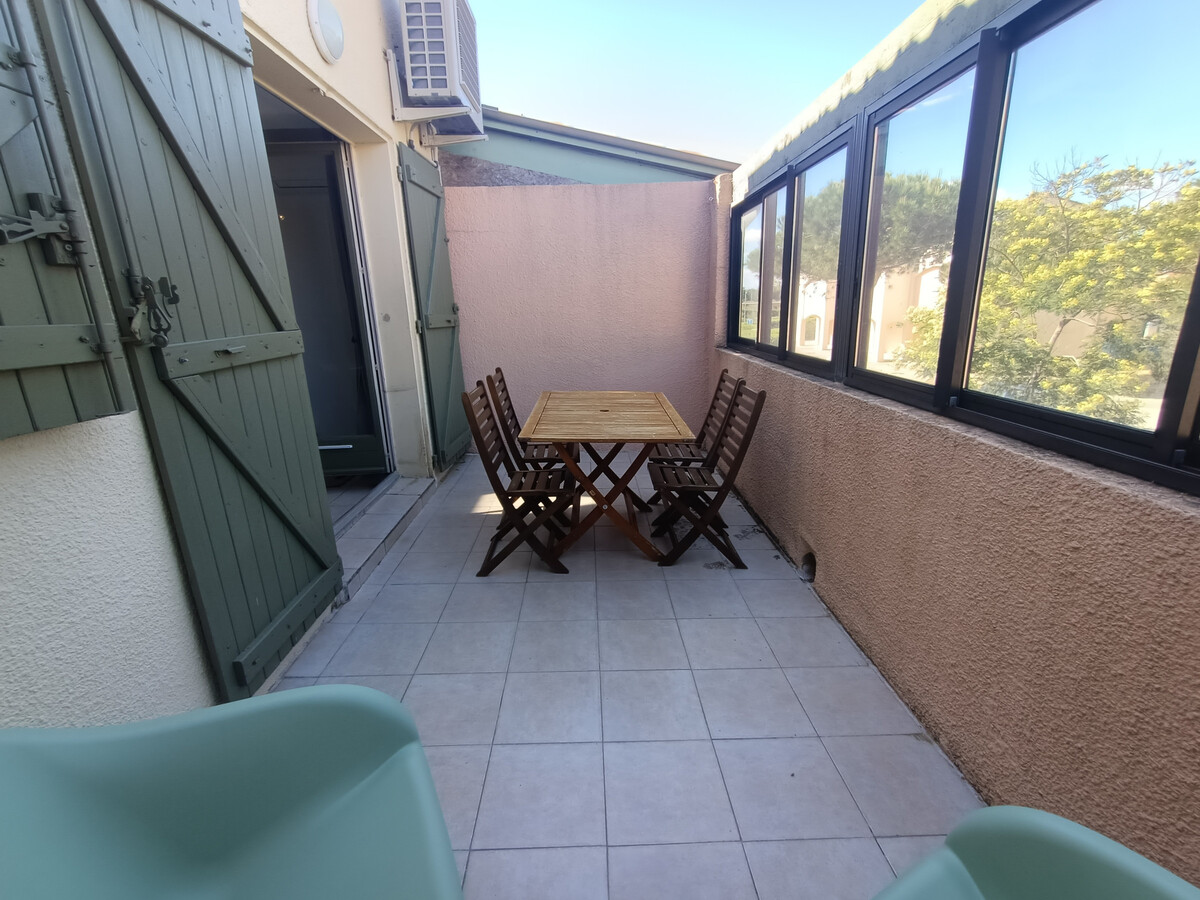 T2 mezzanine climatisé terrasse au Barcarès - Photo 10