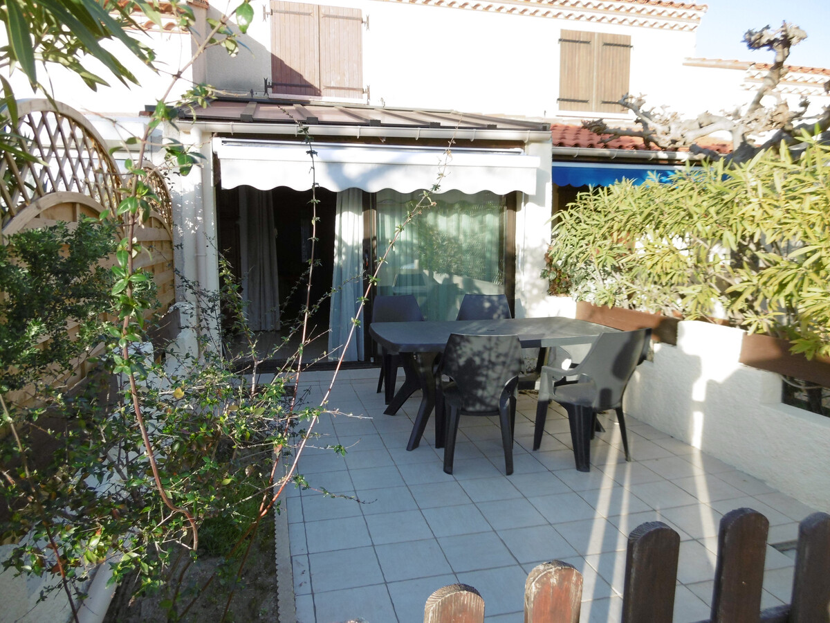 Villa T2 cabine Le Barcarès, 300 m plage, parking - Photo 1
