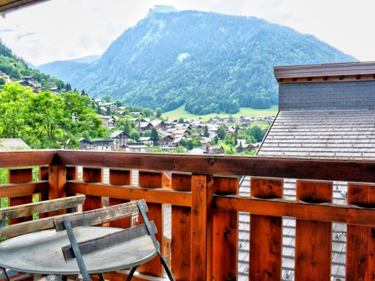Appart 2 chambres + mezzanine centre Morzine, balcon - Photo 8