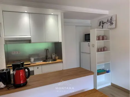 Location appartement à Le Grand Bornand, Confortable T2 avec coin nuit pour 4 au Grand-Bornand