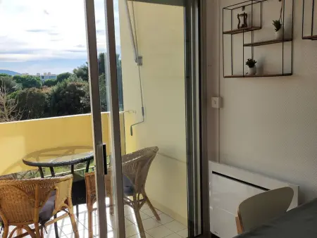 Studio 2 étoiles avec loggia à Balaruc-les-Bains : photo 6