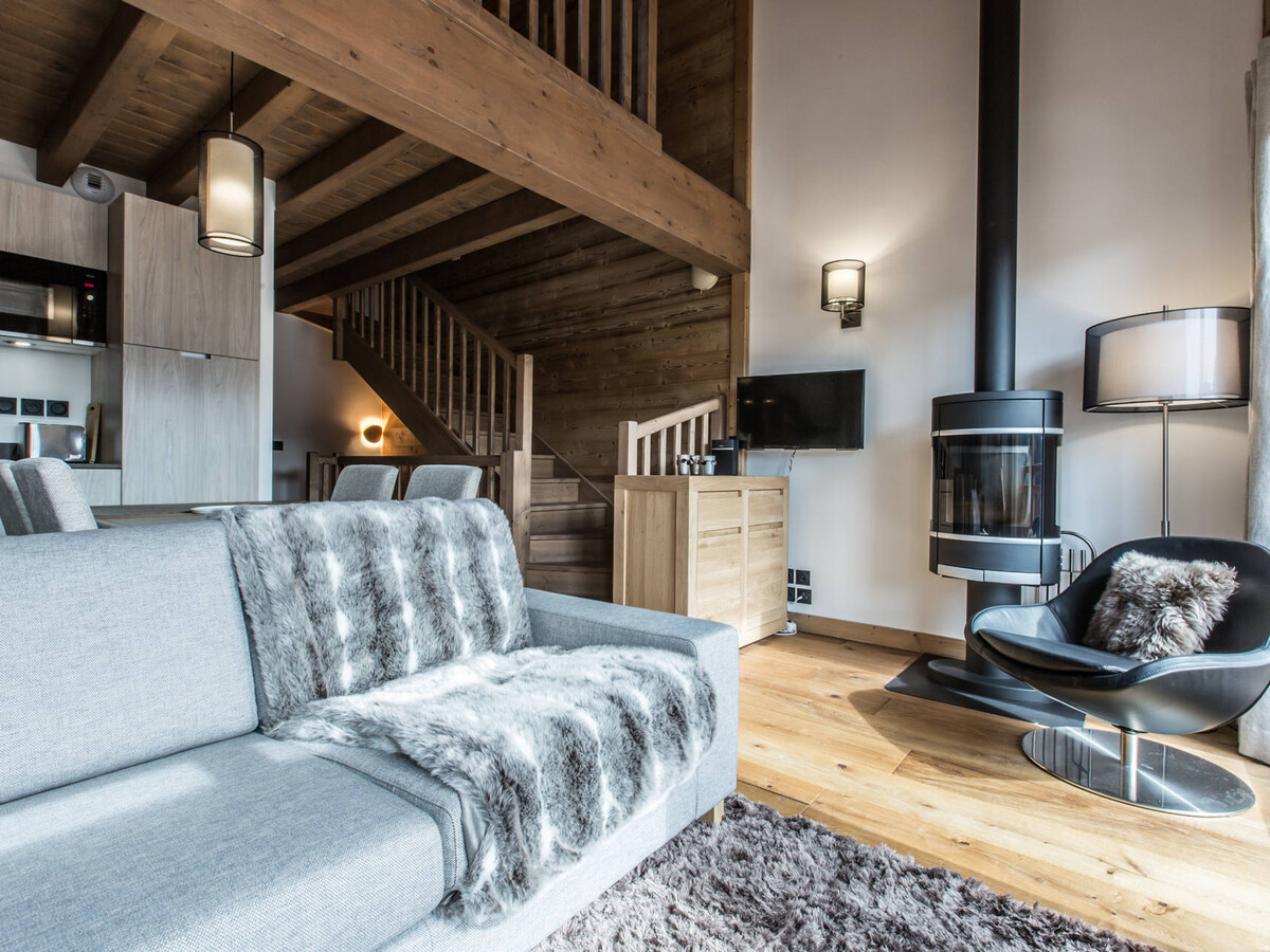 Appartement souplex 2 chambres, vue station aux Gets - Photo 2
