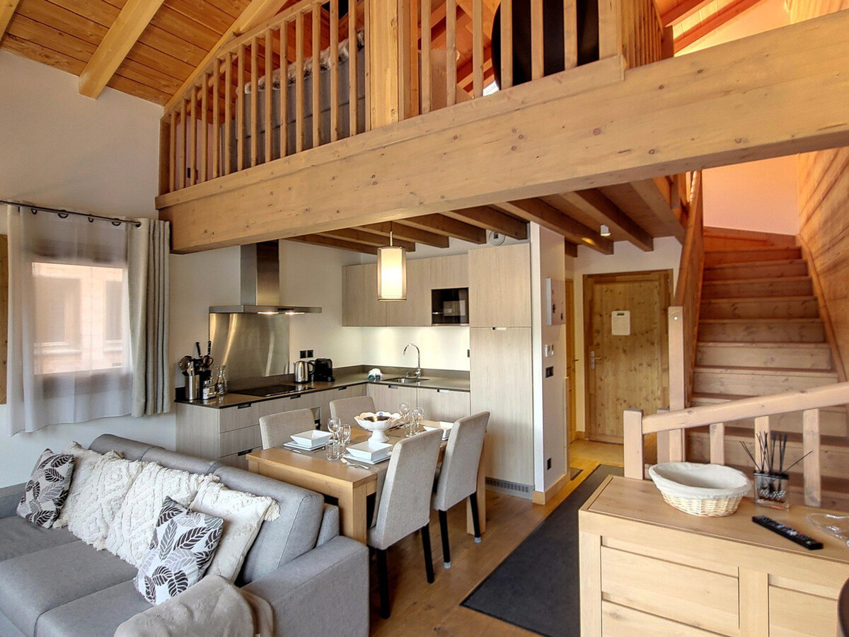 Appartement souplex 2 chambres, vue station aux Gets - Photo 3
