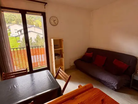 Studio Cabine 21m² aux Angles, 4 pers, balcon montagne : photo 8