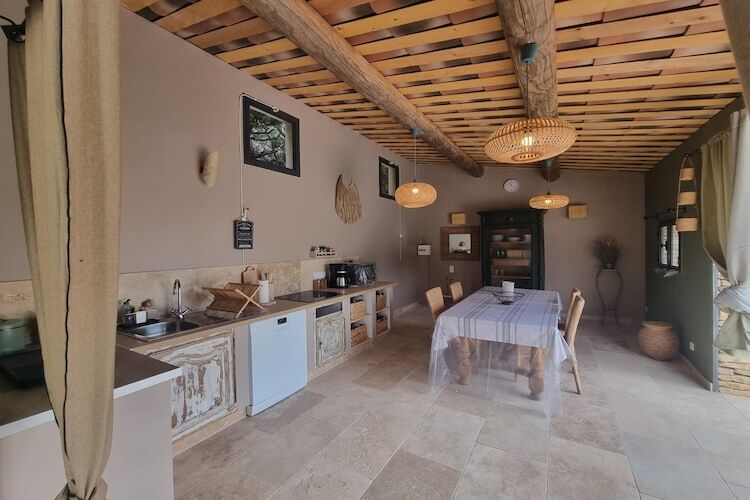 Maison rénovée 6 pers. avec piscine aux Alpilles - Photo 25