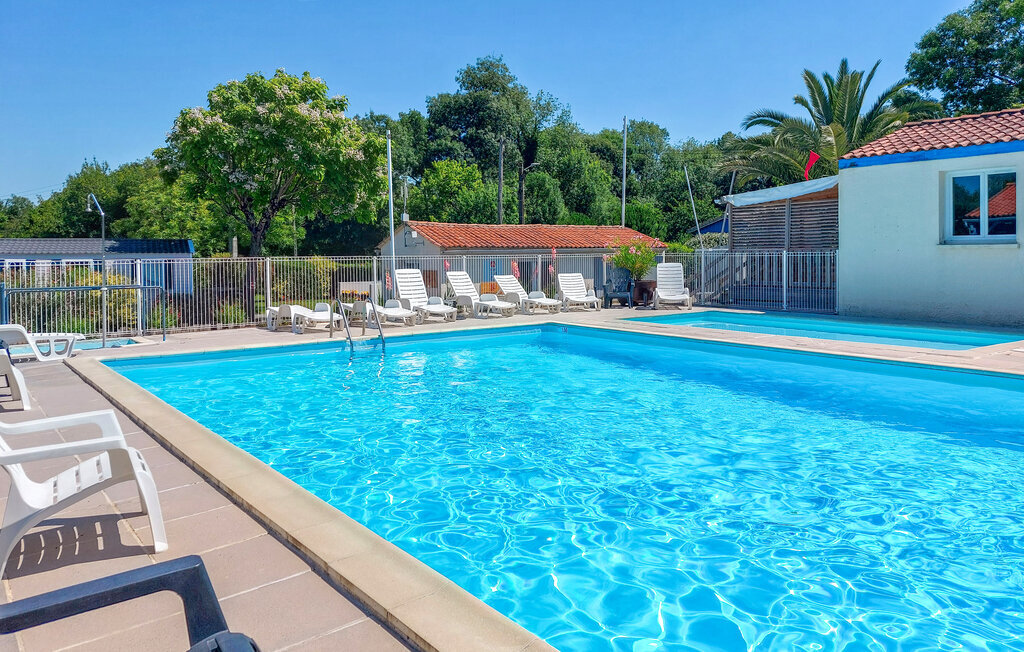 Mobil-home 6 personnes avec piscine chauffée à Saint-Georges-de-Didonne - Photo 1