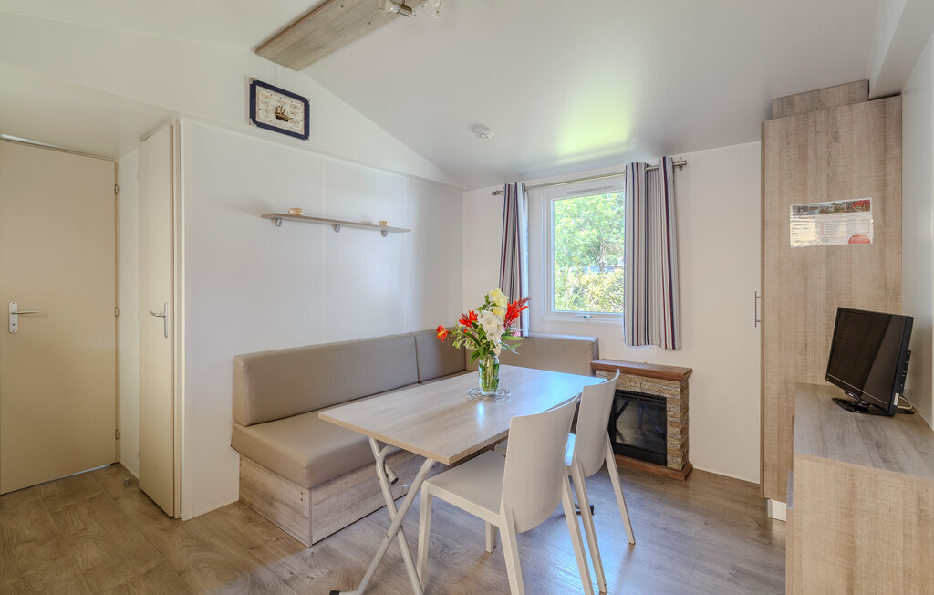 Mobil-home 6 personnes avec piscine chauffée à Saint-Georges-de-Didonne - Photo 4