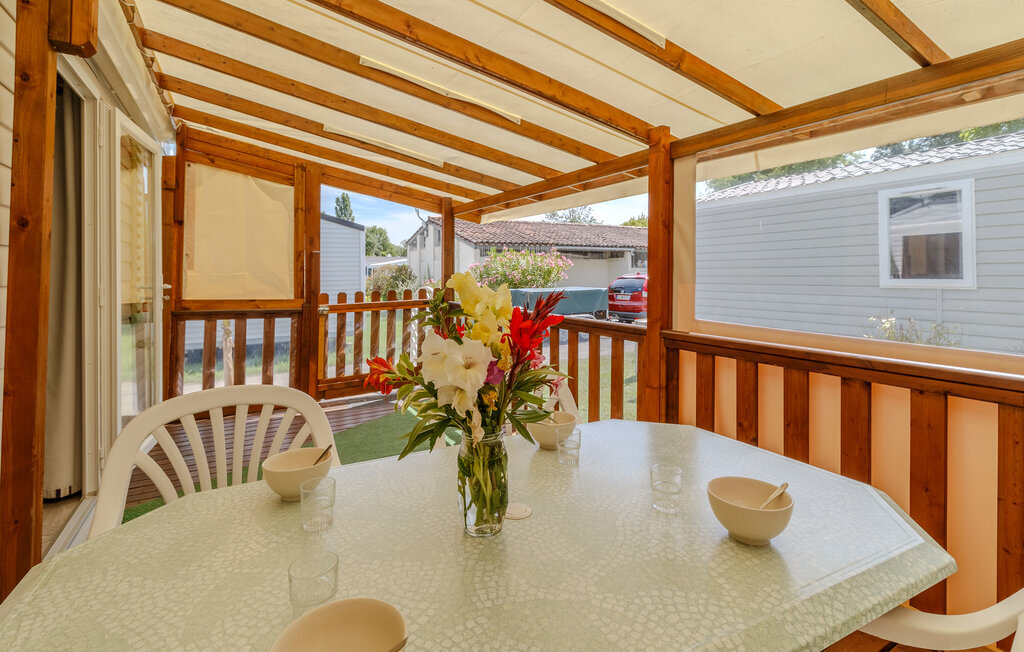 Mobil-home 6 personnes avec piscine chauffée à Saint-Georges-de-Didonne - Photo 9