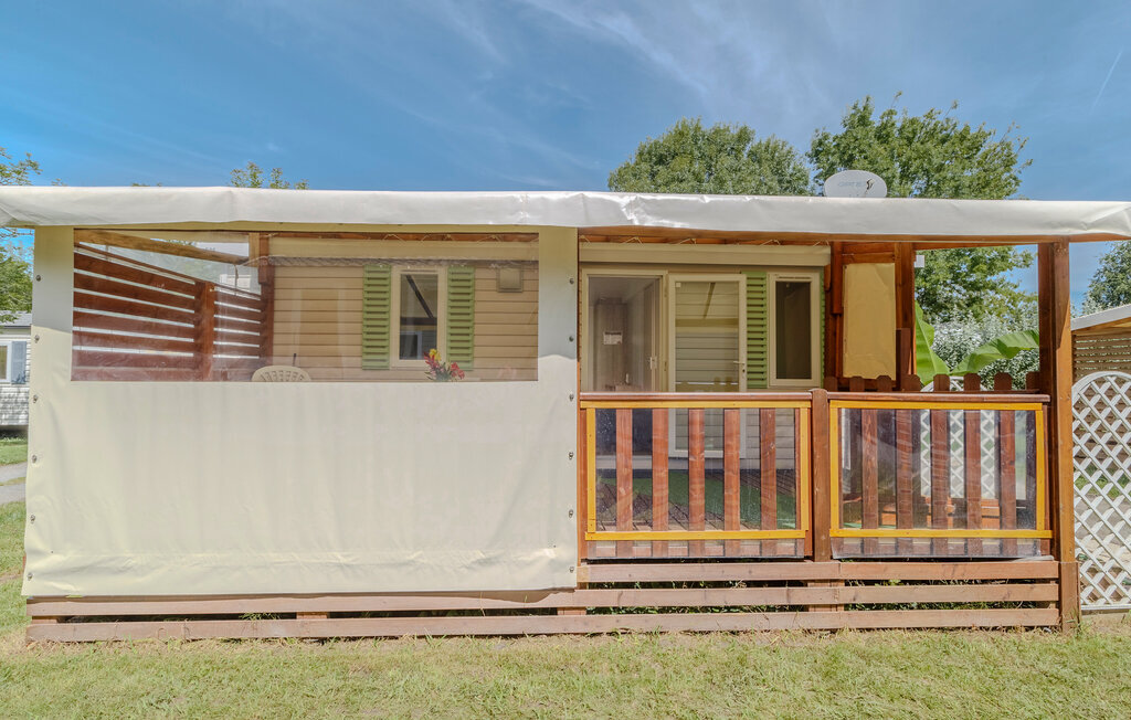 Mobil-home 6 personnes avec piscine chauffée à Saint-Georges-de-Didonne - Photo 12