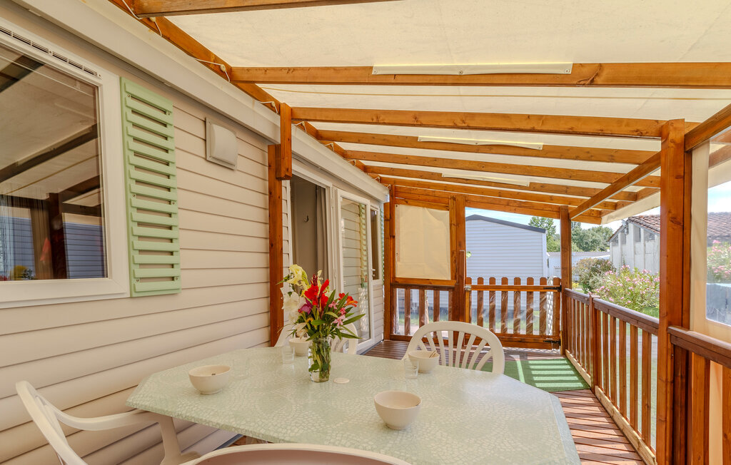 Mobil-home 6 personnes avec piscine chauffée à Saint-Georges-de-Didonne - Photo 25