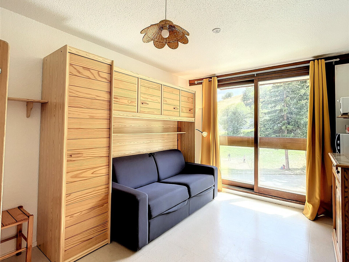 Studio 22m² vue pistes, accès skis aux pieds au Corbier - Photo 1