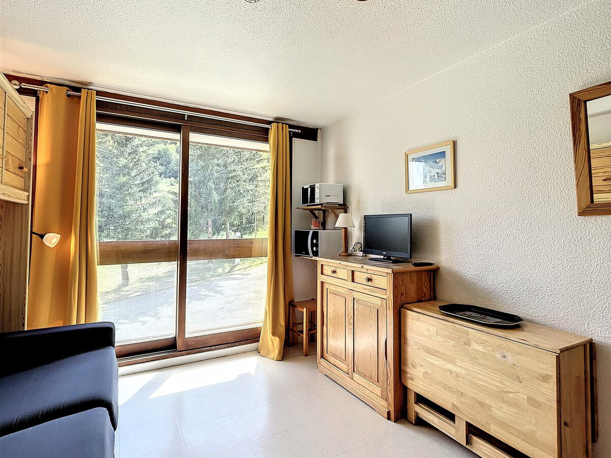Studio 22m² vue pistes, accès skis aux pieds au Corbier - Photo 2