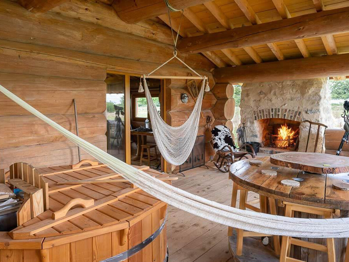 Cabane du Trappeur : séjour insolite en forêt avec sauna - Photo 2