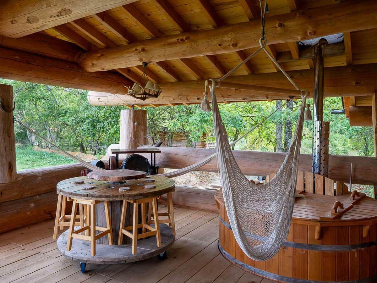 Cabane du Trappeur : séjour insolite en forêt avec sauna - Photo 11