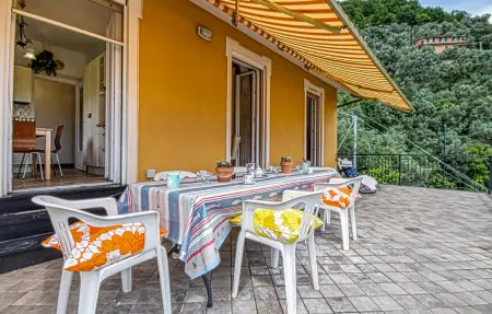 Maison vue mer à Sori, terrasse panoramique : photo 9