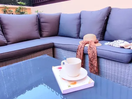Appartement vue mer à Palm-Mar avec patio et espace travail : photo 10