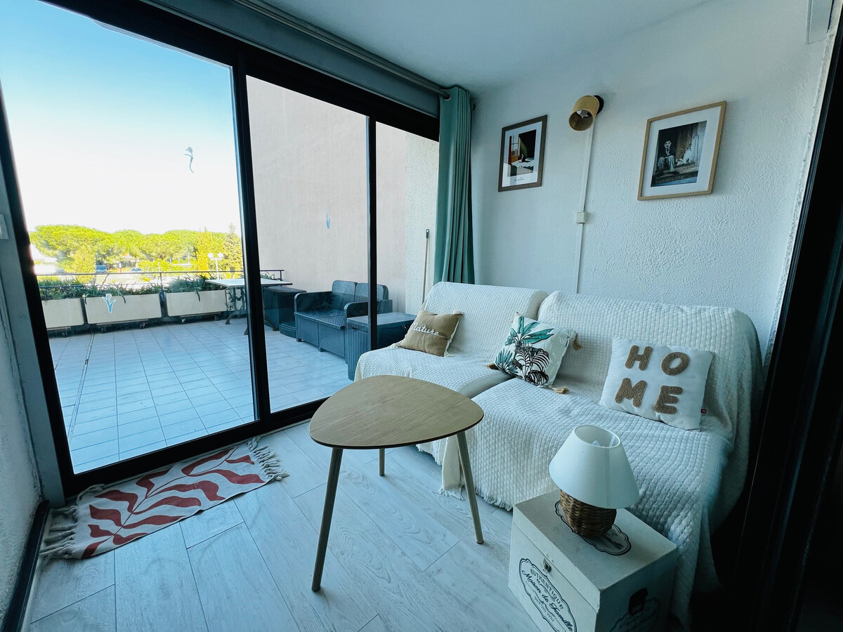 Appartement rénové, terrasse ombragée, 200 m plage - Photo 10