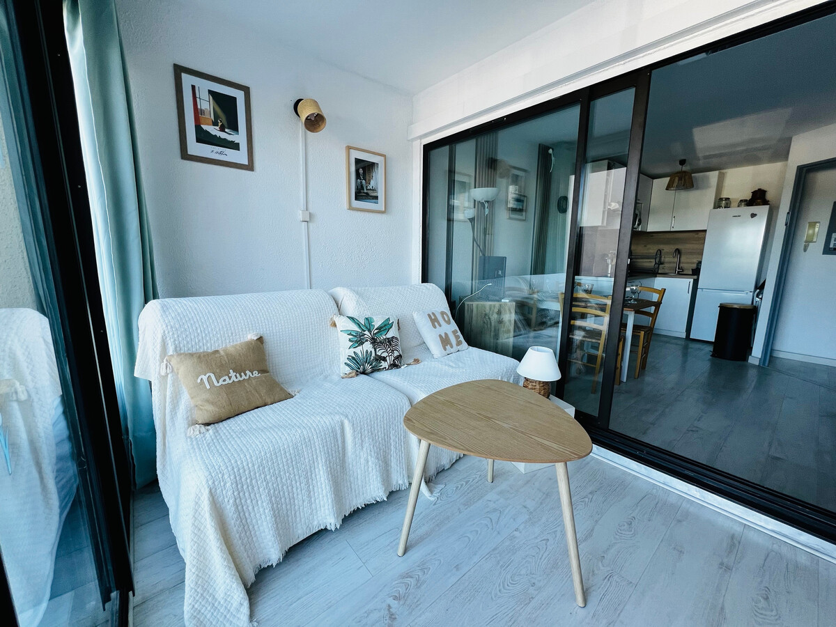 Appartement rénové, terrasse ombragée, 200 m plage - Photo 11