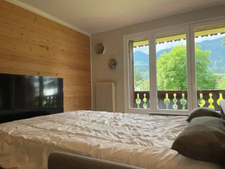 Studio Les Mélèzes à Samoëns, balcon et ski-bus à 10m : photo 11