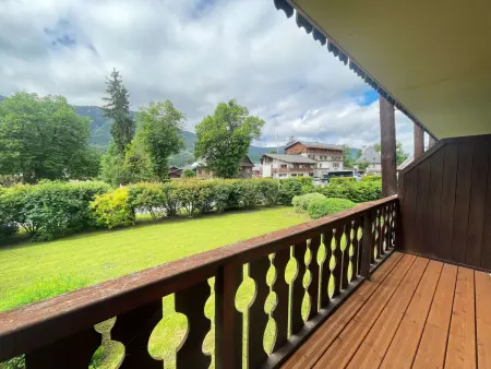 Studio Les Mélèzes à Samoëns, balcon et ski-bus à 10m : photo 12