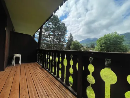 Studio Les Mélèzes à Samoëns, balcon et ski-bus à 10m : photo 13