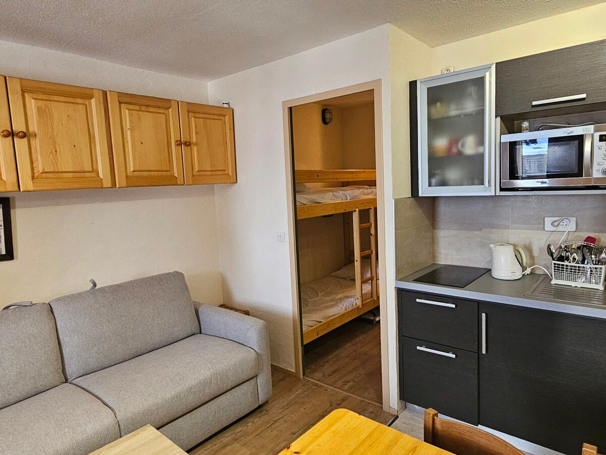 Studio cabine 4 pers Avoriaz, balcon sud, vue superbe - Photo 2