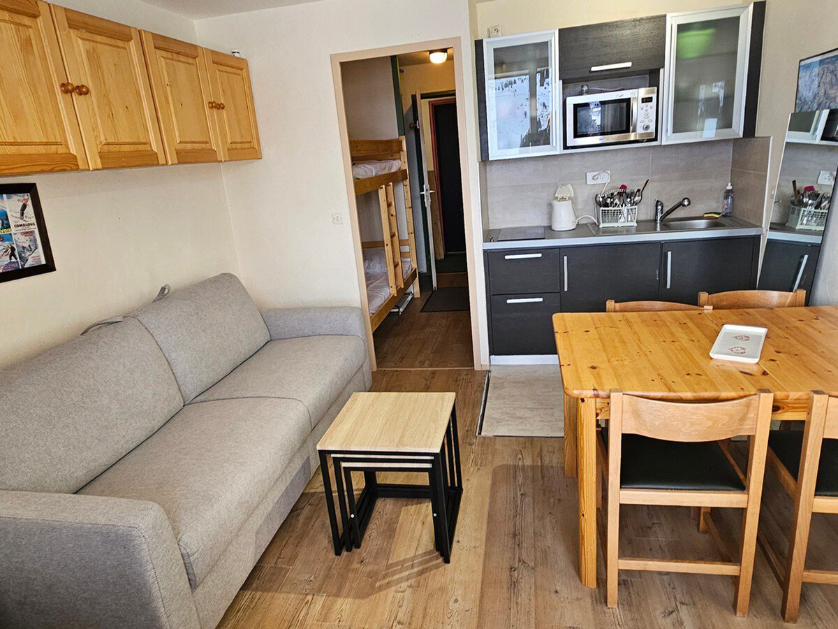 Studio cabine 4 pers Avoriaz, balcon sud, vue superbe - Photo 4