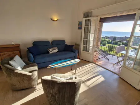 Appartement 2 pièces mezzanine, piscine et vue mer à Sainte-Maxime : photo 6