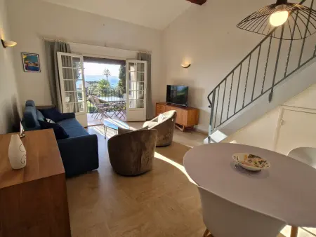 Appartement 2 pièces mezzanine, piscine et vue mer à Sainte-Maxime : photo 12