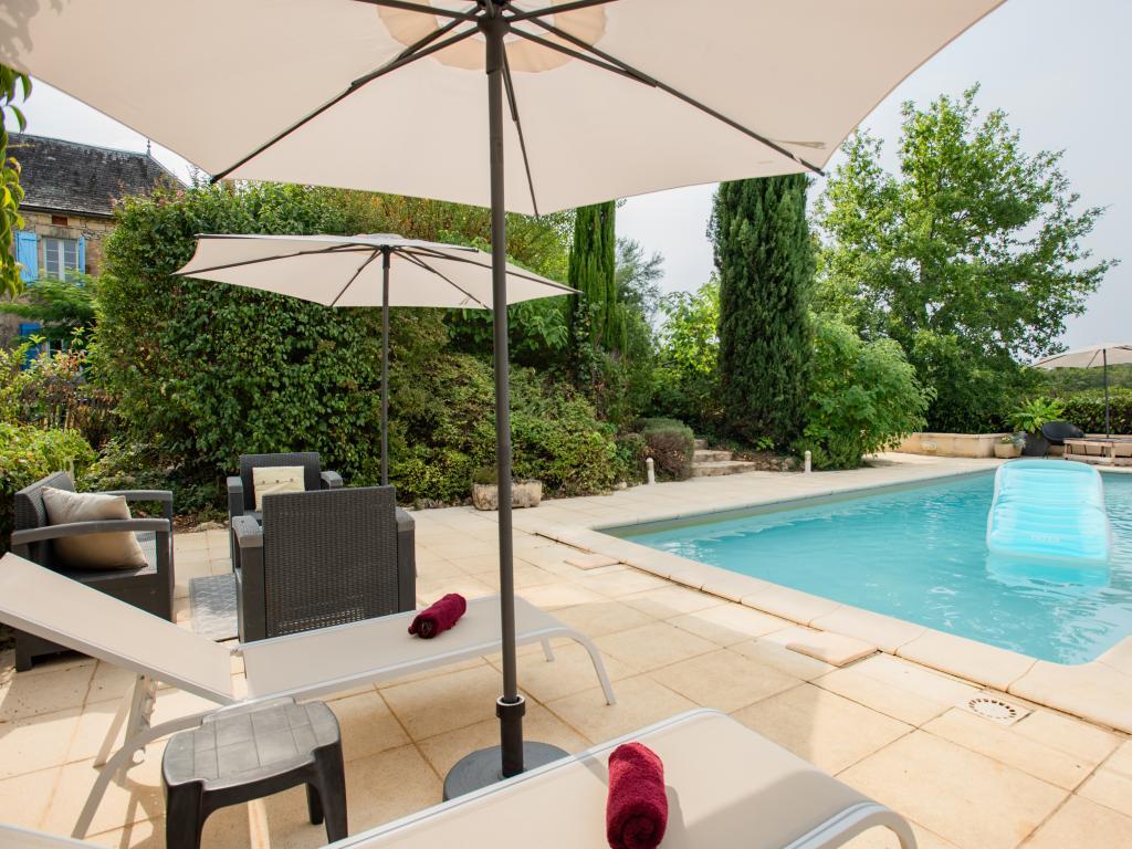 Maison Tournesol à Dégagnac, piscine chauffée et parc de jeux - Photo 19