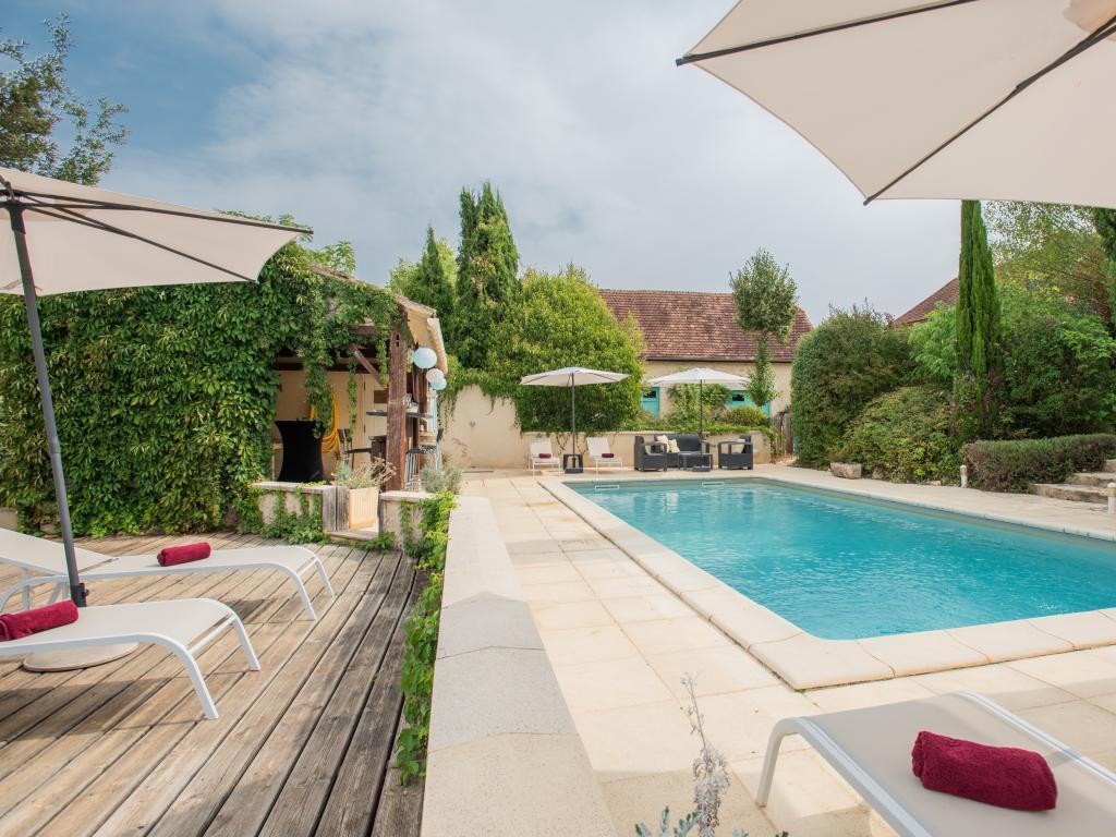 Maison Tournesol à Dégagnac, piscine chauffée et parc de jeux - Photo 20