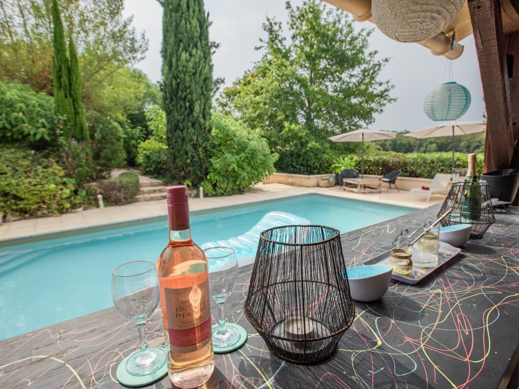 Maison Tournesol à Dégagnac, piscine chauffée et parc de jeux - Photo 21