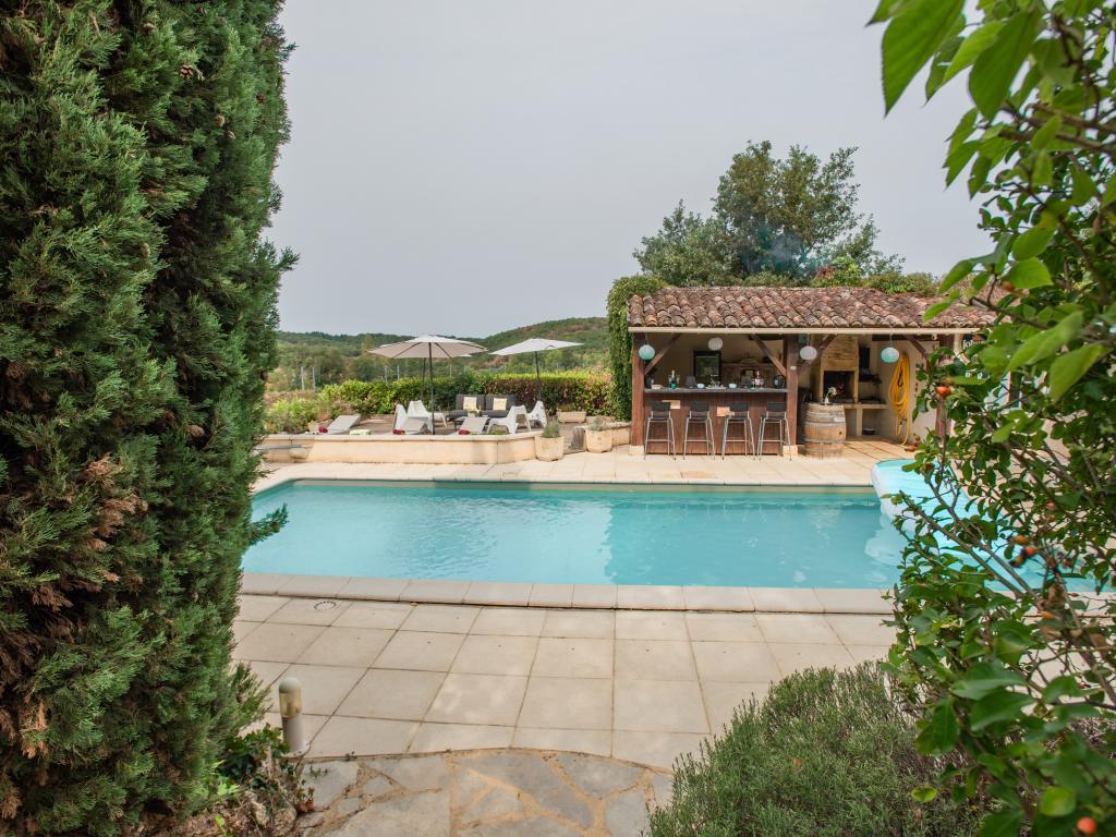 Maison Tournesol à Dégagnac, piscine chauffée et parc de jeux - Photo 25